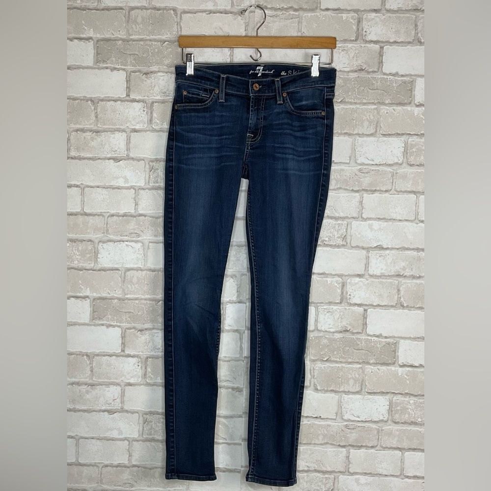 7 For All Mankind The Skinny Jeans Size 28